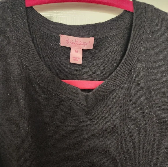 Lilly Pulitzer black dress - Picture 3 of 12